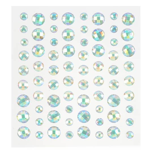 Recollections™ Rhinestone Stickers, Iridescent Assortment
